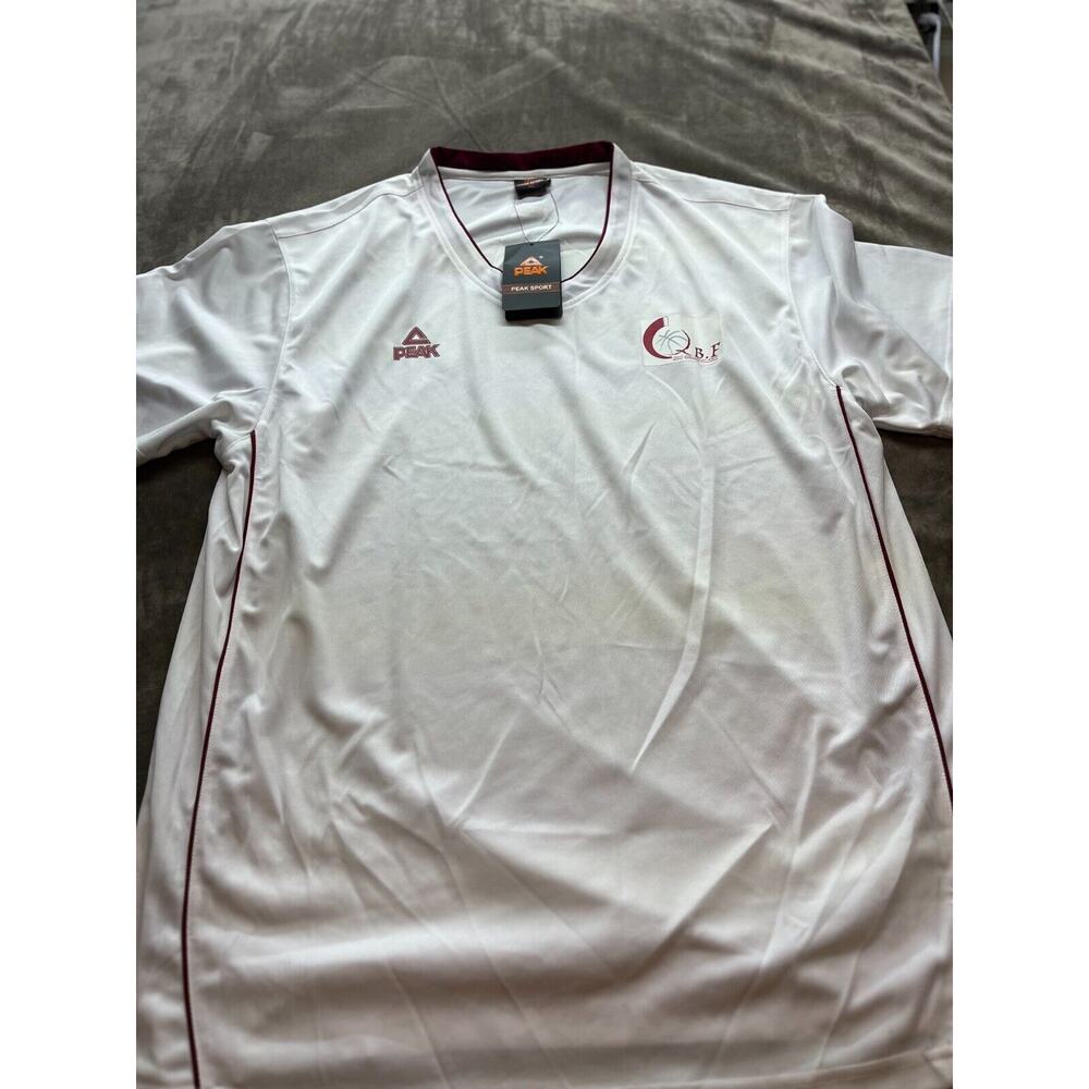 Qatar basketball federation shirt‎ Jersey White NWT size 5XL
